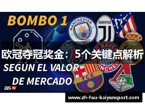 欧冠夺冠奖金：5个关键点解析